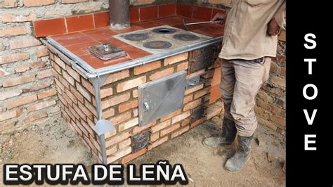 como fabricar una estufa de leña metalica|Cómo construir una estufa a leña casera con planos detallados.